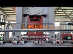 アメリカ市場 全自動 アルミホイル食品容器製造機 LK-T80