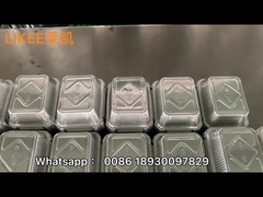 80トンの完全自動 アルミホイルコンテナを作る機械 4穴