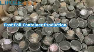 LK-T63 アルミ箔容器製造機の操作