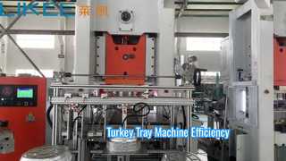 LK-T80 アルミホイル七面鳥トレイ製造機