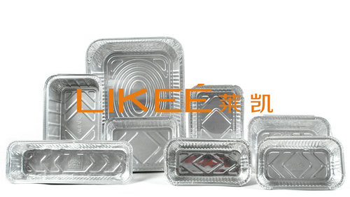 購入 しわの壁の抵抗力がある使い捨て可能なアルミ ホイルの食品容器の浸透 online manufacture
