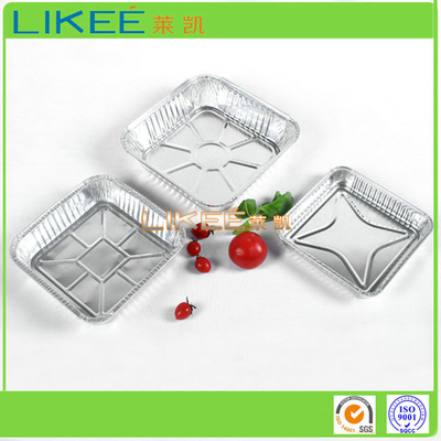 購入 3003 3004のアルミ ホイルの食糧パン ホイルのサービングの皿の環境の友好的 online manufacture