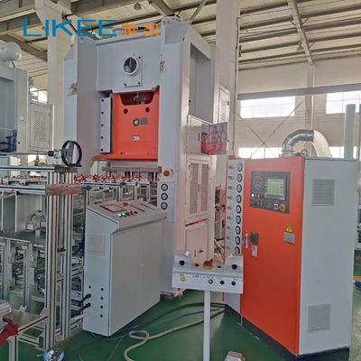 品質  LK-T80 Aluminum Foil Making Pan Container Machine 12000PCS Per Hour Schneider Electrical 工場