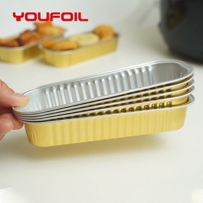購入 OEM リサイクル アルミ ホイル食品容器ベーキング アルミニウム トレイ online manufacture
