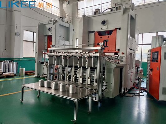 購入 12000 pcs/hr 生産能力 35-68 ストローク/分 アルミホイル食品容器を作る機械 online manufacture