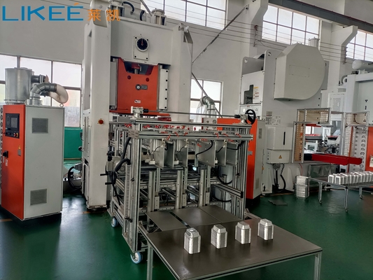 購入 80TON H型 4-5 穴 SIEMENS モーター アルミホイル食品容器機 online manufacture