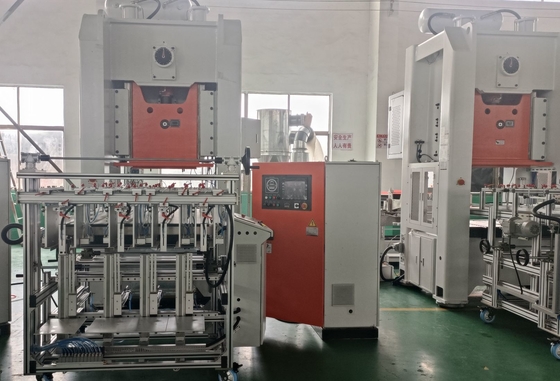 購入 Schneider Electric Aluminum Foil Tray Making Machine with Mitsubishi PLC online manufacture