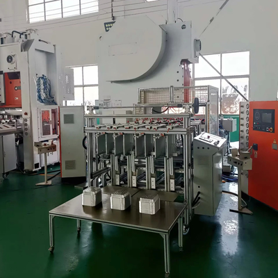 購入 Hフレーム 19.8 KW 白とオレンジのボディを持つアルミホイルトレイを作る機械 online manufacture