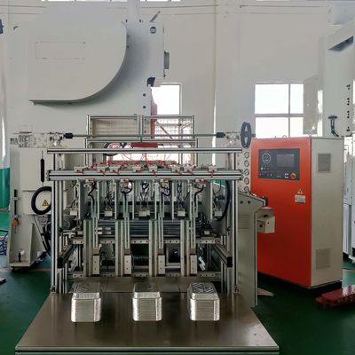品質  Customized Silver Foil Container Machine With 1100*900MM Working Plate 工場