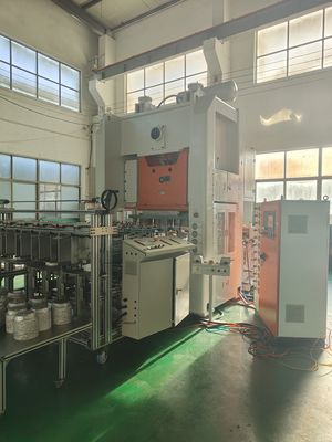 購入 LK-T80 Aluminum Foil Container Making Machine with 35-70 Strokes Per Minute for Square Tray Production and 80ton Press Capacity online manufacture