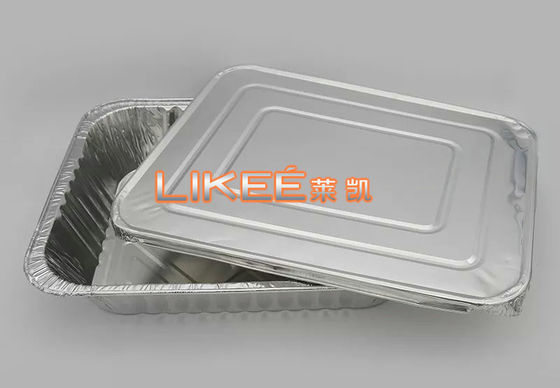 購入 0.030mmの包まれる食糧のための使い捨て可能なアルミ ホイルの食品容器 online manufacture
