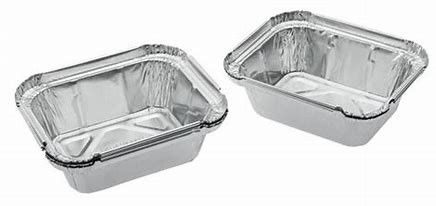 購入 9インチのデザートのアルミ ホイルの食品容器は厚さお弁当箱0.250mmの online manufacture