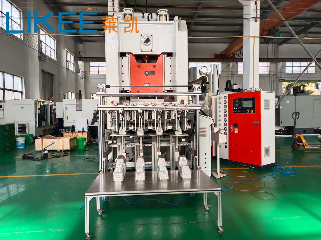 中国の製造業者第1機械LK-T80を作る自動アルミ ホイルの容器