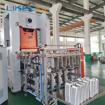 高速ミツビシ PLC制御 アルミホイルプレート製造機 LK-T80