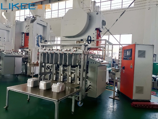 63TON 三?? PLC自動アルミポット製造機 35-68 ストローク/分