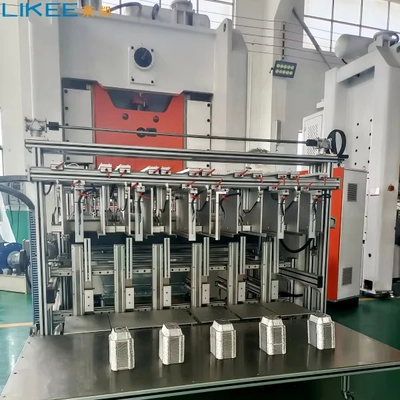 完全自動 容量 12000 pcs/h アルミ製紙容器 食品包装用 生産ライン