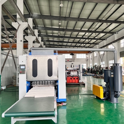 連続抽出 HDPE プラスチックフィルム ポップアウト 折り畳み紙機