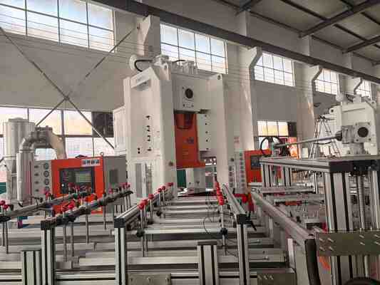 アルミホイルコンテナを作る機械 丸い形 無臭食品包装