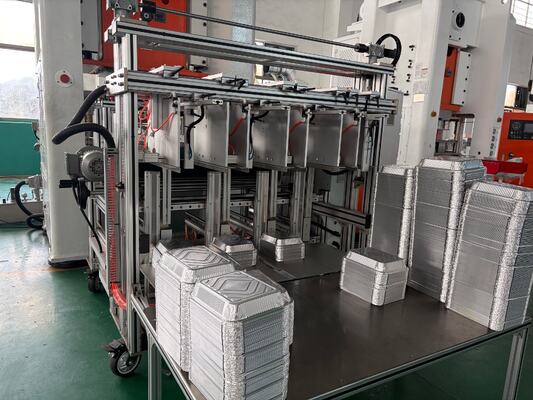 LK-T80 オリジナル 8389 OEM アルミニウム テイクアウェイ トレイ 特有の臭いなし 製造機