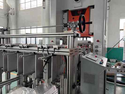 0.25mm エアライン・キャテリング アルミニウム使い捨てコンテナ製造機